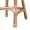 Baxton Studio Neola Modern Bohemian Natural Rattan Bar Stool 217-12736-ZORO - alternate 7